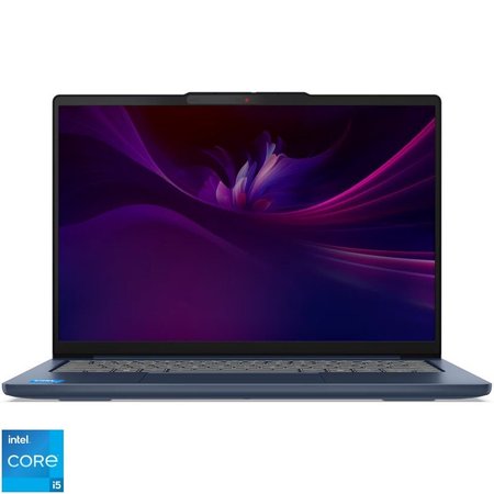 Laptop Lenovo IdeaPad Slim 5 14IRH10 cu procesor Intel® Core™ i5-13420H pana la 4.6GHz, 8 cores, 14" WUXGA, IPS, 16GB DDR5, 2 TB SSD, Intel® UHD Graphics, No OS, Cosmic Blue
