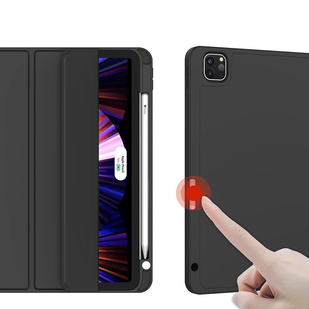 Husa Cu Grad Ridicat de Protectie pentru iPad Pro 13 2024, G34, TPU, Dark Blue