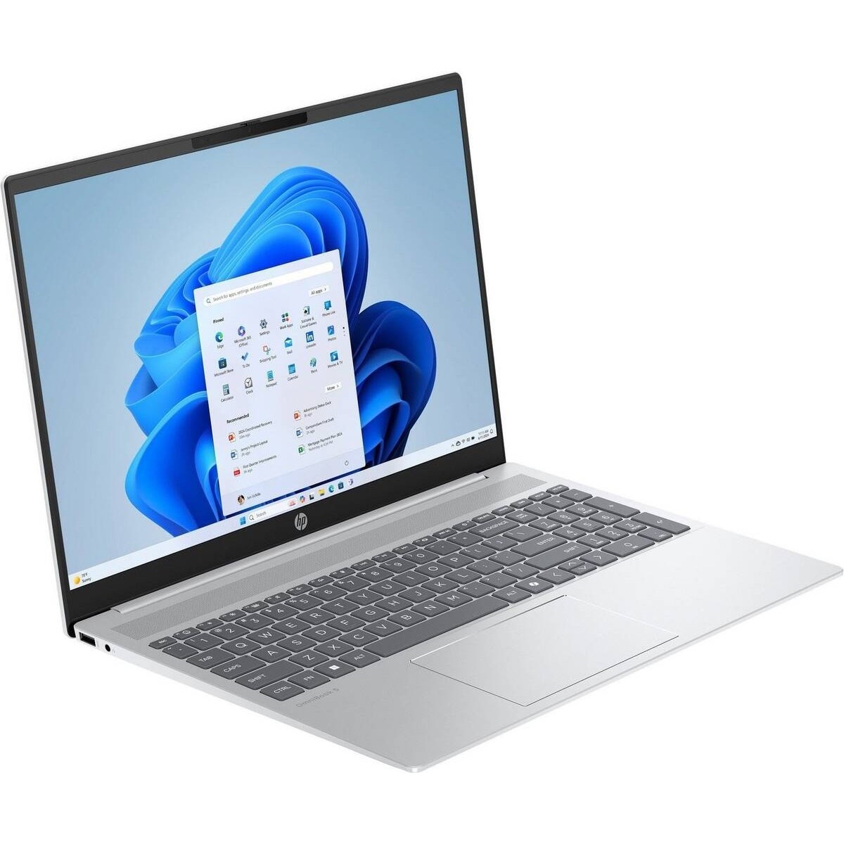 Laptop HP OmniBook 5 AI WUXGA 16 inch AMD Ryzen AI 7 350 16GB 512GB SSD Windows 11 Home Silver