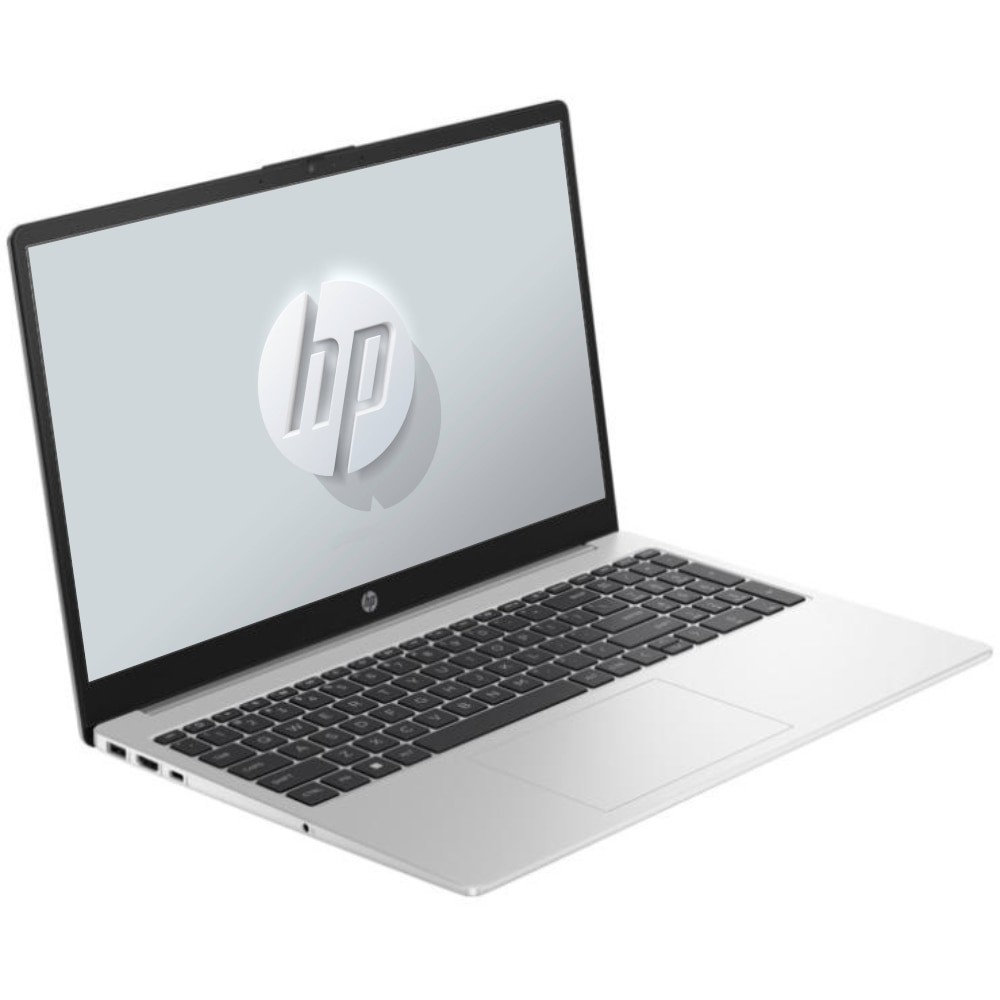 HP 250 G10 Laptop, Intel Core i3 1315U, 24GB Memory, 512GB SSD, 15.6" FullHD Display, Silver, Hungarian Layout, Windows 11 Pro
