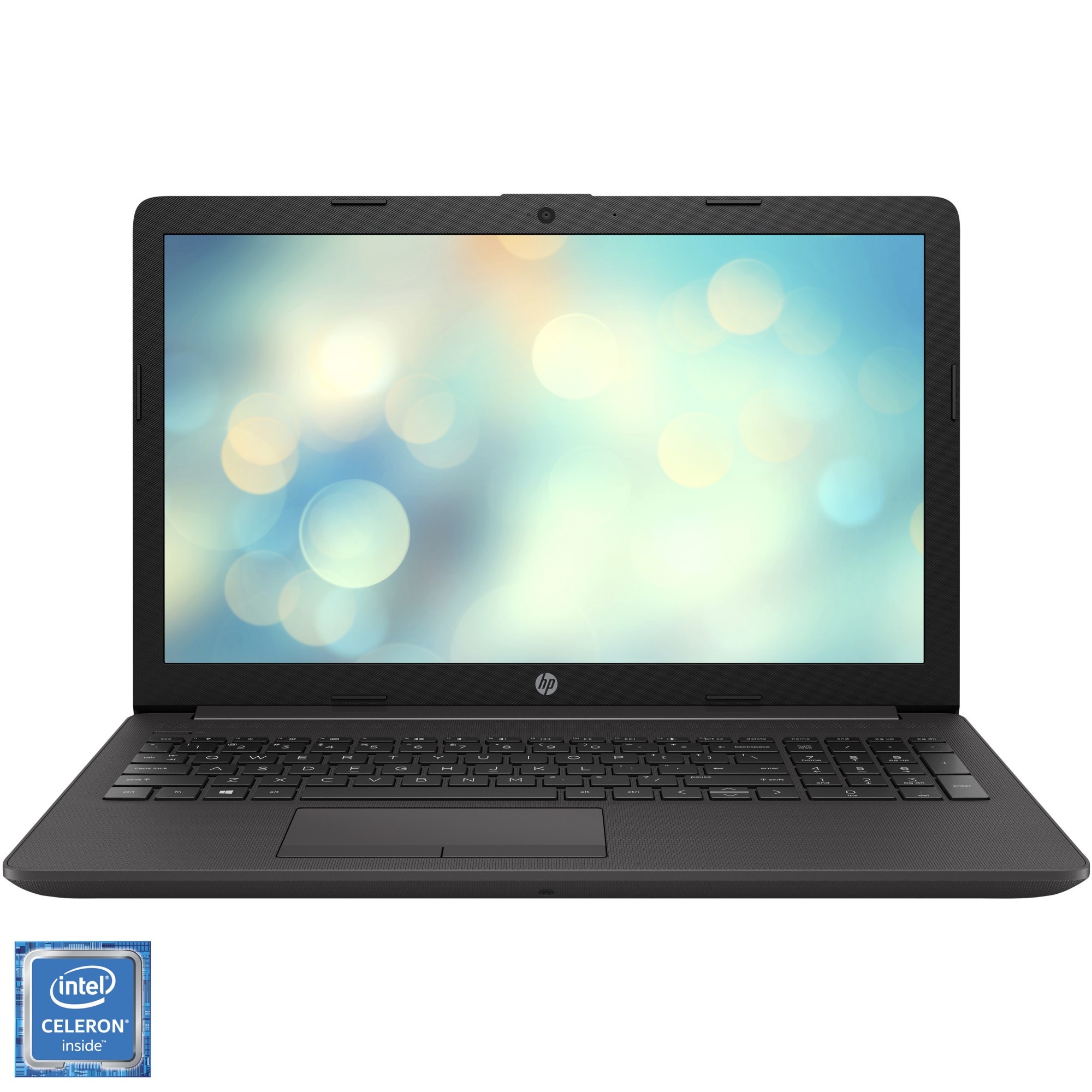 Laptop HP 250 G7 cu procesor Intel® Celeron® N4020 pana la 2.80 GHz, 15.6", Full HD, 8GB, 1TB HDD, Free DOS, Dark ash silver