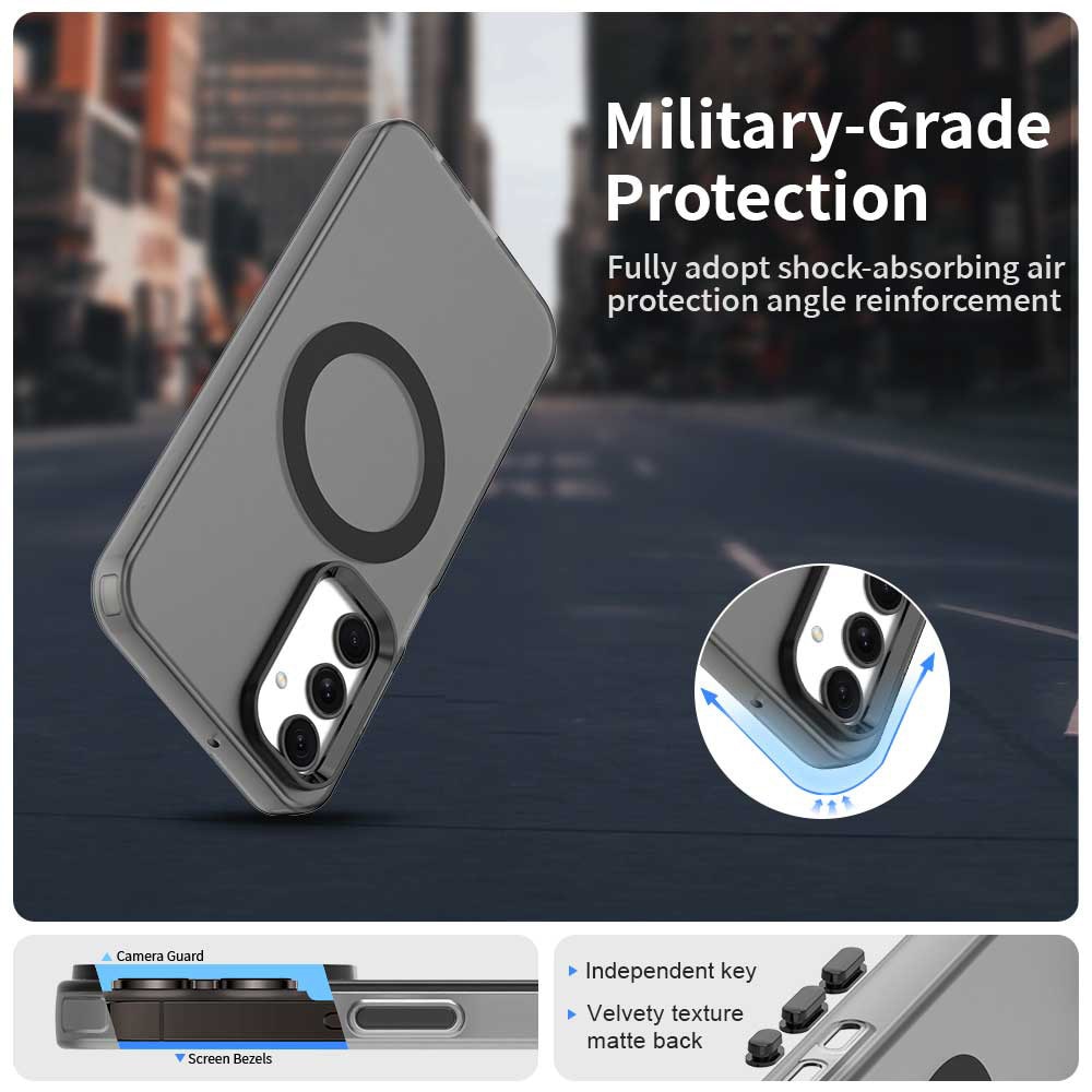 Husa Candy Case pentru Samsung Galaxy A25 5G, Negru, dimensiuni precise, protecție superioară