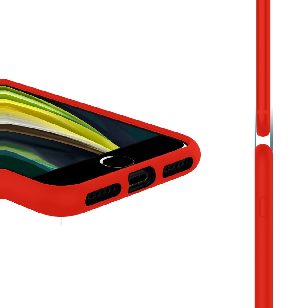 Husa CASEY STUDIOS™ pentru Apple iPhone XR, Soft Silicone Premium, Microfibra in Interior, Red, de Protectie, Ultra Slim, pentru Incarcare Wireless, Margini Ridicate pentru Protectia Ecranului si a Camerelor