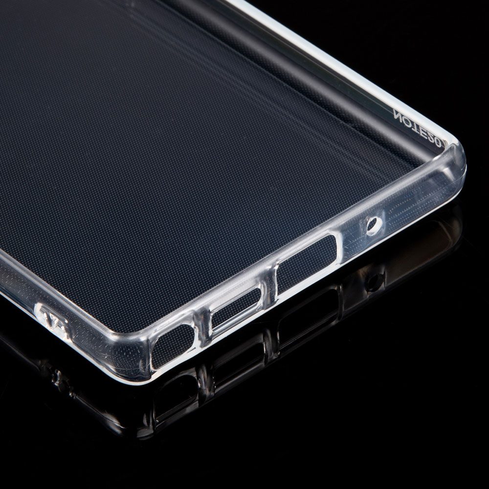 Husa iSlim pentru Samsung Note 20 - TPU Silicon gel, UltraSlim, Gekko - Transparenta