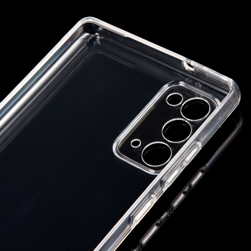 Husa iSlim pentru Samsung Note 20 - TPU Silicon gel, UltraSlim, Gekko - Transparenta