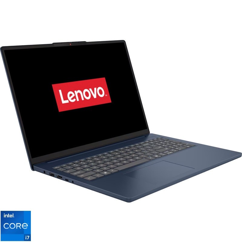 Laptop Lenovo IP 3 Slim 16" Intel Core i7 13620, 24GB DDR5 RAM, 128GB SSD, No OS, abyss