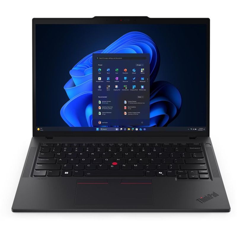 Laptop Lenovo ThinkPad T14 Gen 6 21QC00C0RI, 14 inch 1920 x 1200, Intel 255U 12 C / 14 T, 2.4 GHz - 5.2 GHz, 12 MB cache, 64 GB DDR5, 1 TB SSD, Intel Graphics, Windows 11 Pro