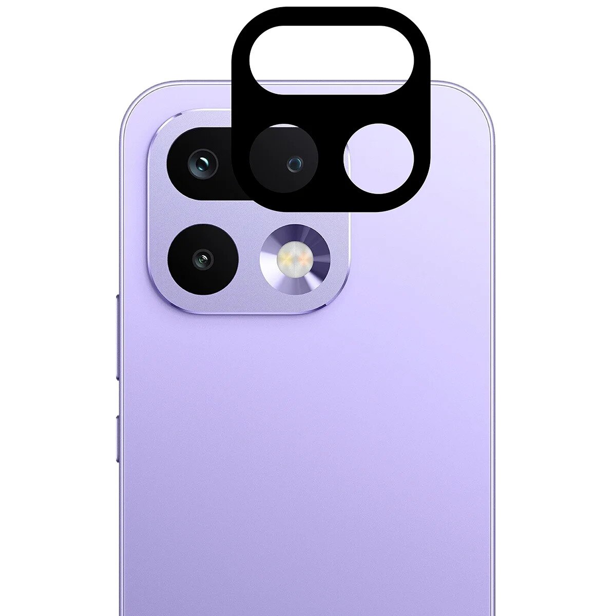 2x Sticla de protectie + Sticla camera foto Bizon Glass Edge Pack do Realme 16 Pro 5G