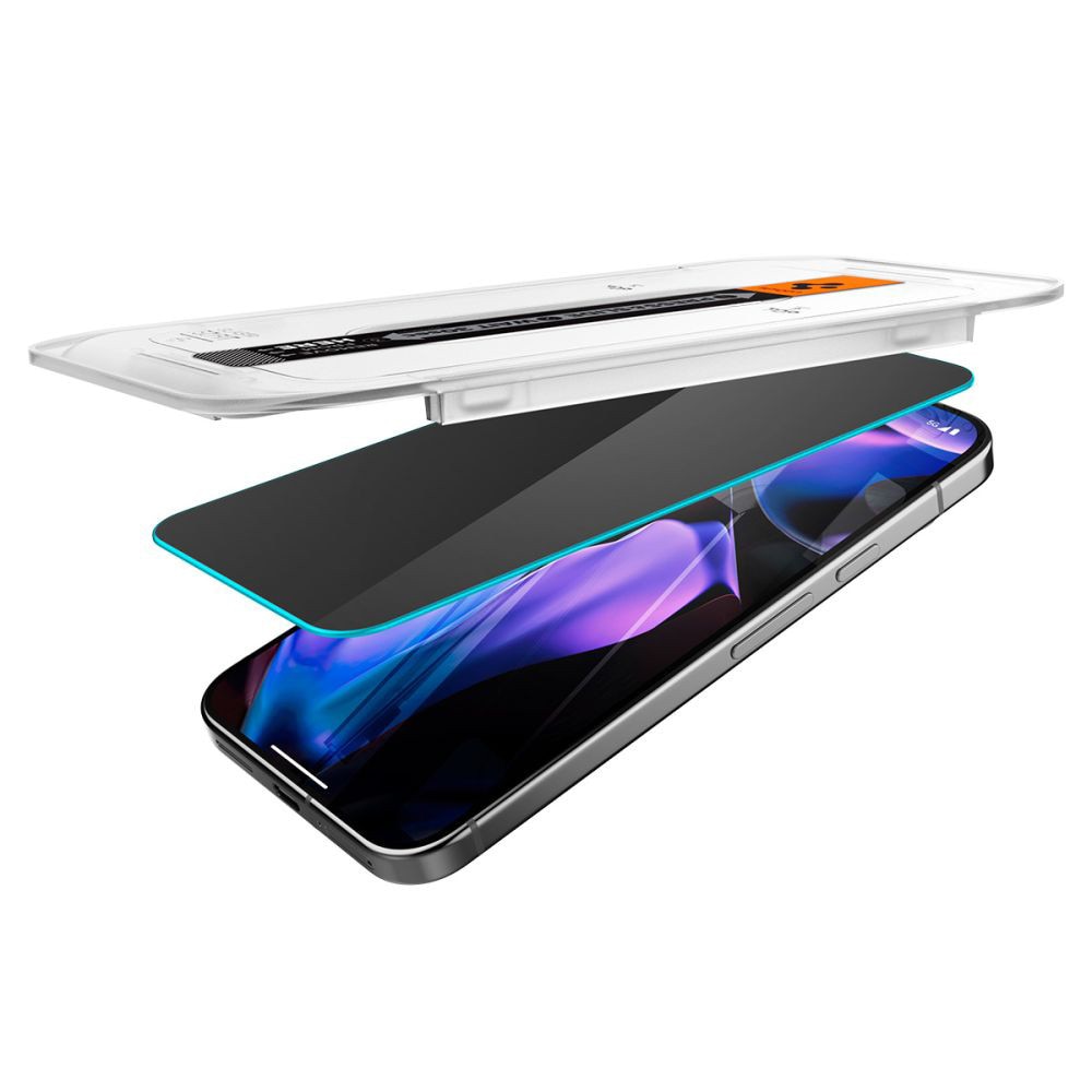 Folie pentru Google Pixel 9, Privacy, Spigen, Culoare Privacy