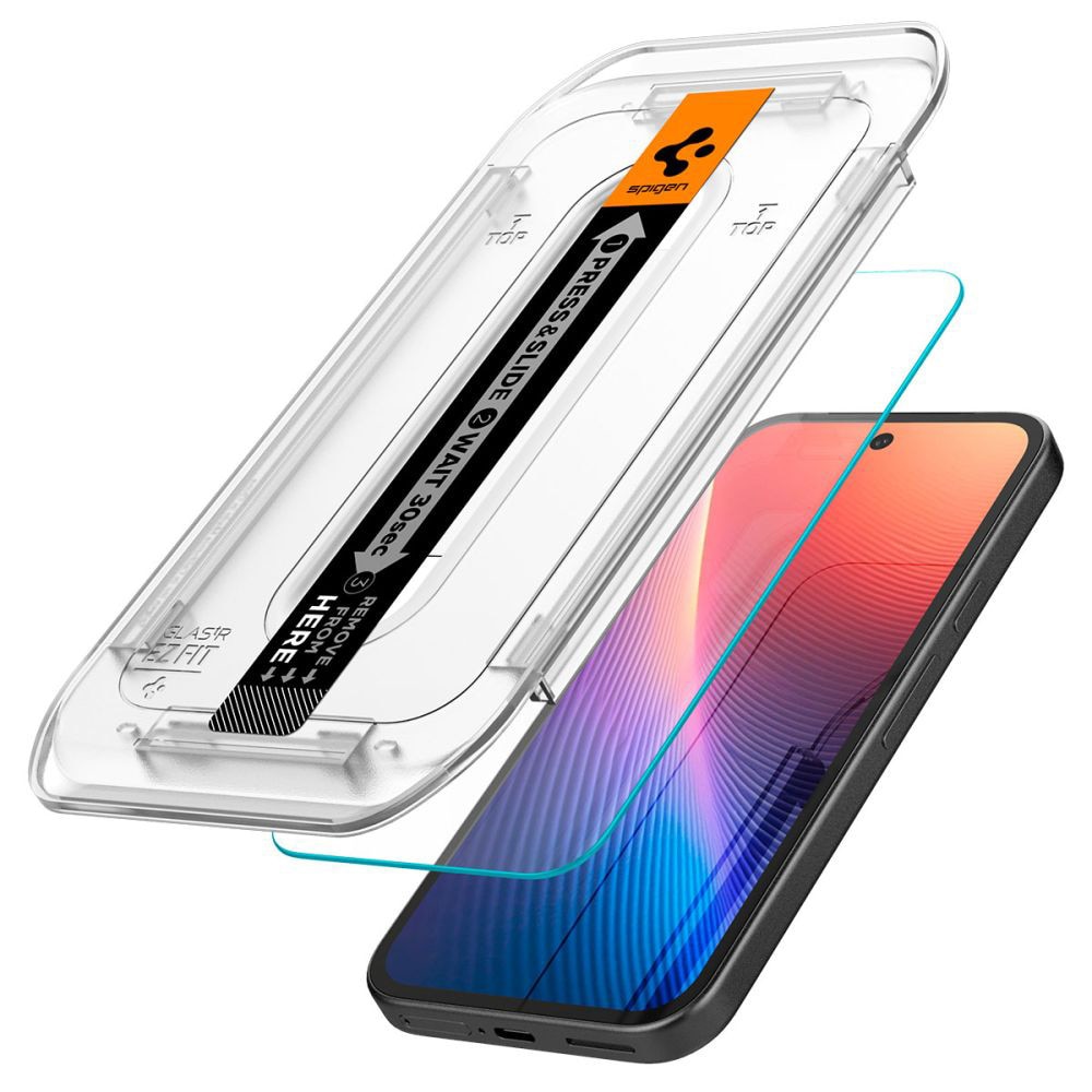 Folie pentru Google Pixel 9a, AntiShock, Spigen, Culoare Transparenta