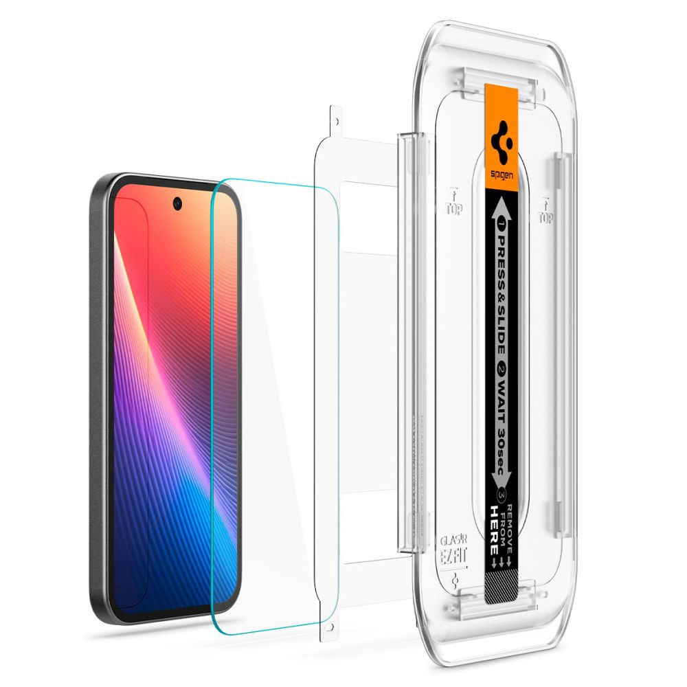 Folie pentru Google Pixel 9a, AntiShock, Spigen, Culoare Transparenta