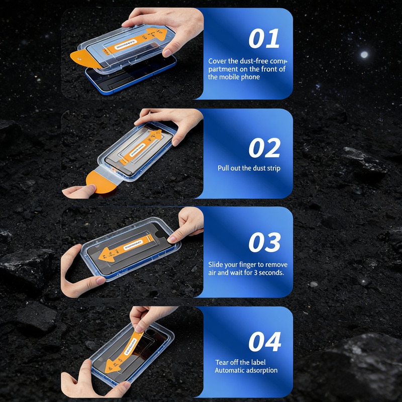 Folie Sticla Privacy, Set 2 bucati, sticla temperata 9H+, anti-amprente, pentru iPhone 15/16