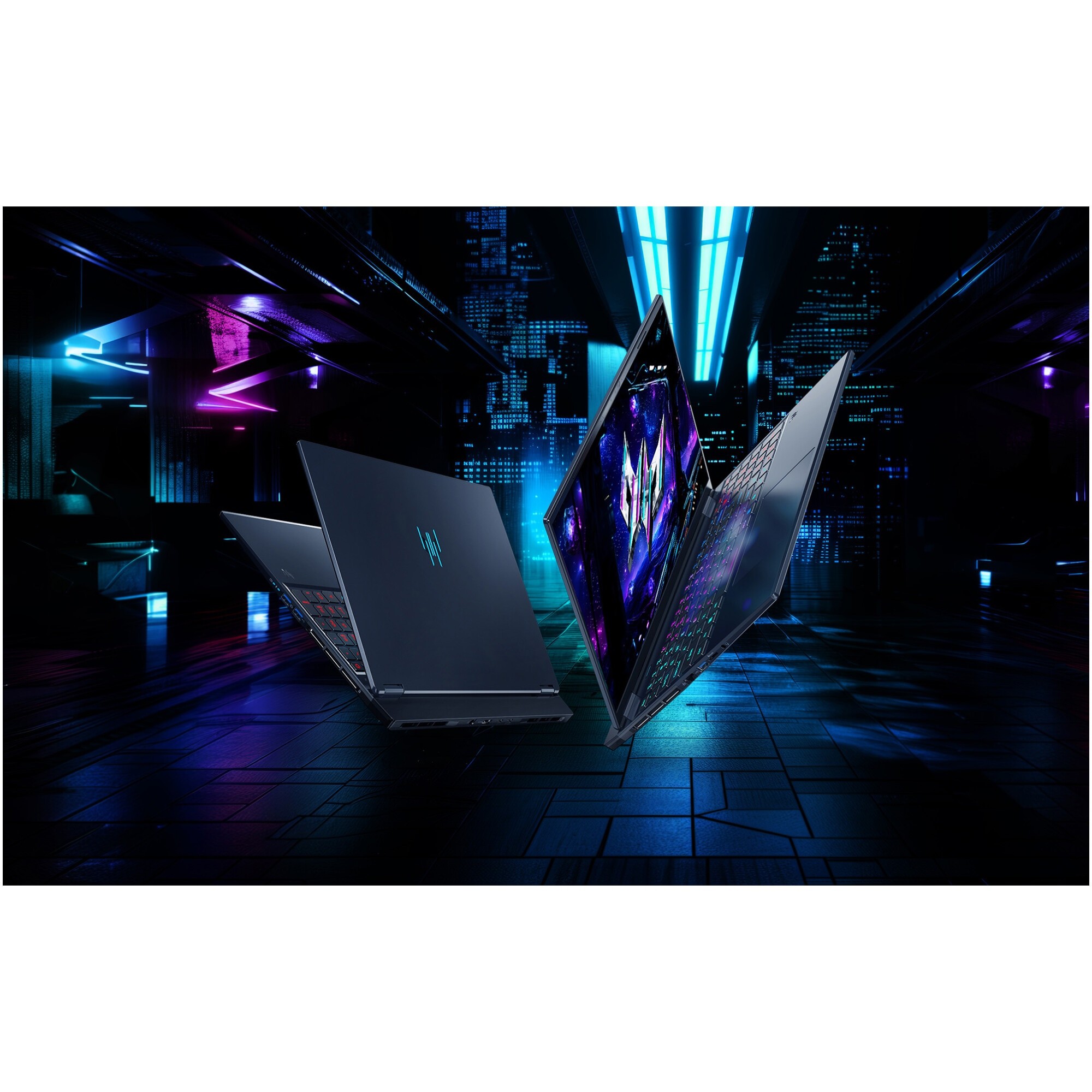 Laptop Gaming Acer Predator Helios Neo 16S AI OLED PHN16S-71-77YM, 16 inches (40,64 cm), Acer CineCrystal™ WQXGA OLED 240Hz display with 100% DCI-P3 / Adobe-RGB color space coverage, 2560 x 1600, 16:10, Intel® Core™ Ultra 7 Processor 255HX, 2.4 GHz ba