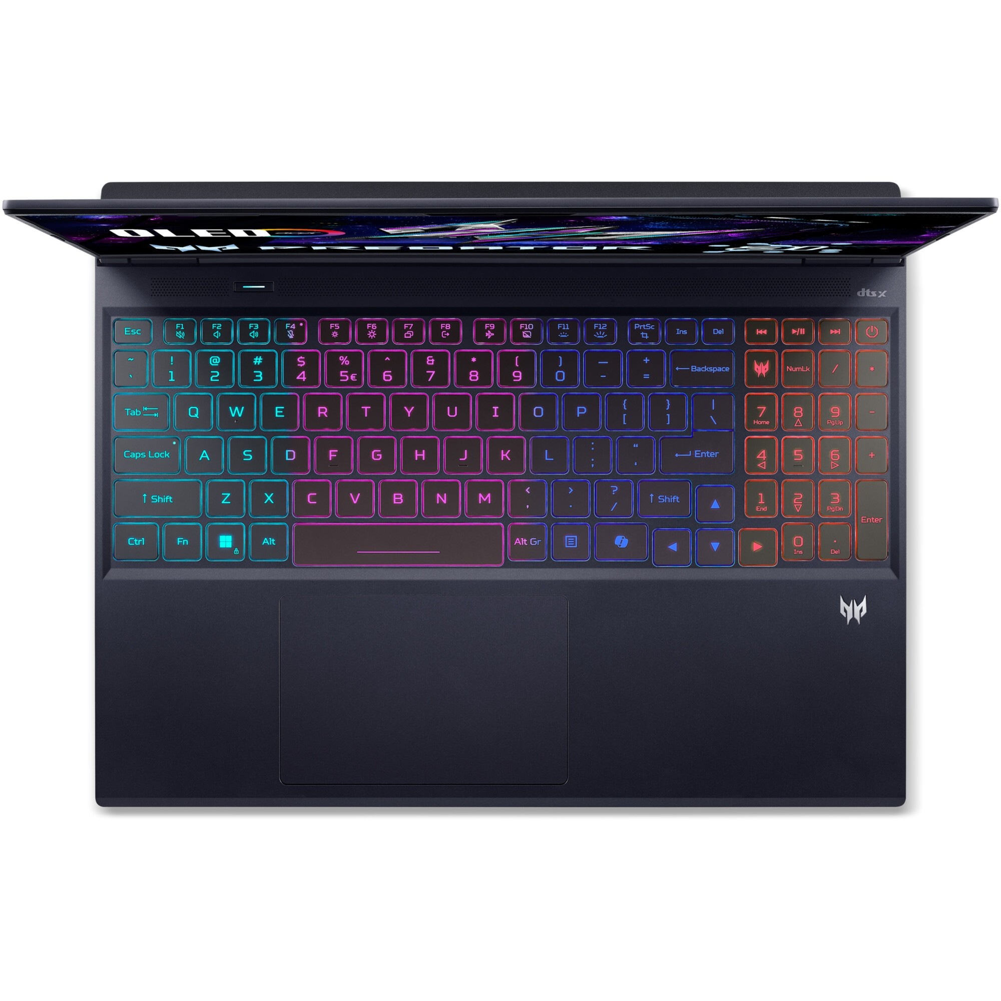 Laptop Gaming Acer Predator Helios Neo 16S AI OLED PHN16S-71-77YM, 16 inches (40,64 cm), Acer CineCrystal™ WQXGA OLED 240Hz display with 100% DCI-P3 / Adobe-RGB color space coverage, 2560 x 1600, 16:10, Intel® Core™ Ultra 7 Processor 255HX, 2.4 GHz ba
