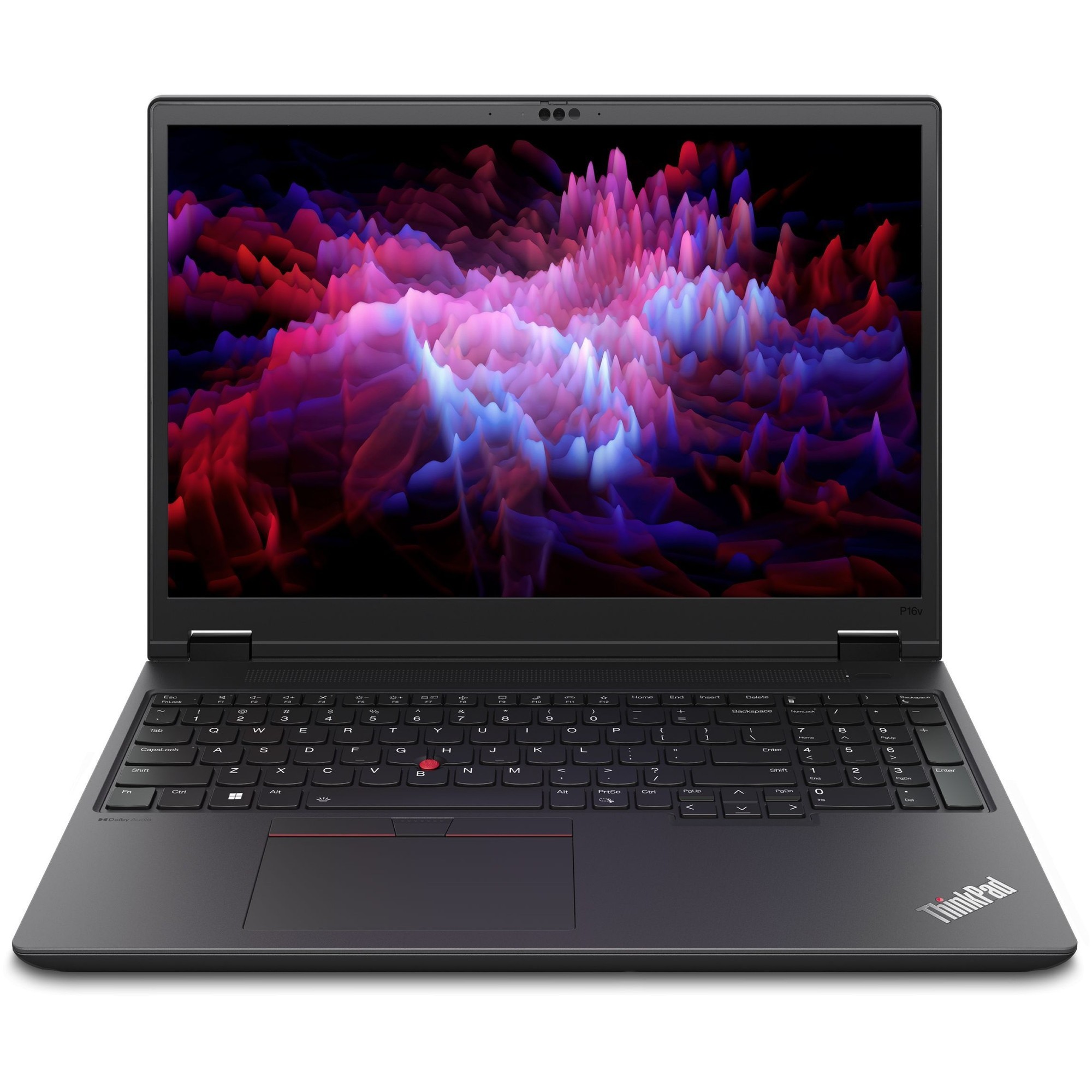 Laptop Lenovo ThinkPad P16v Gen 2 (Intel), 16" WUXGA 1920x1200 IPS 400nits, Intel Core Ultra 7 165H 16-core, 64GB DDR5, 2 x 2TB SSD m2 PCIe, NVIDIA RTX 1000 Ada Generation 6GB GDDR6, Windows 11 Pro, Black