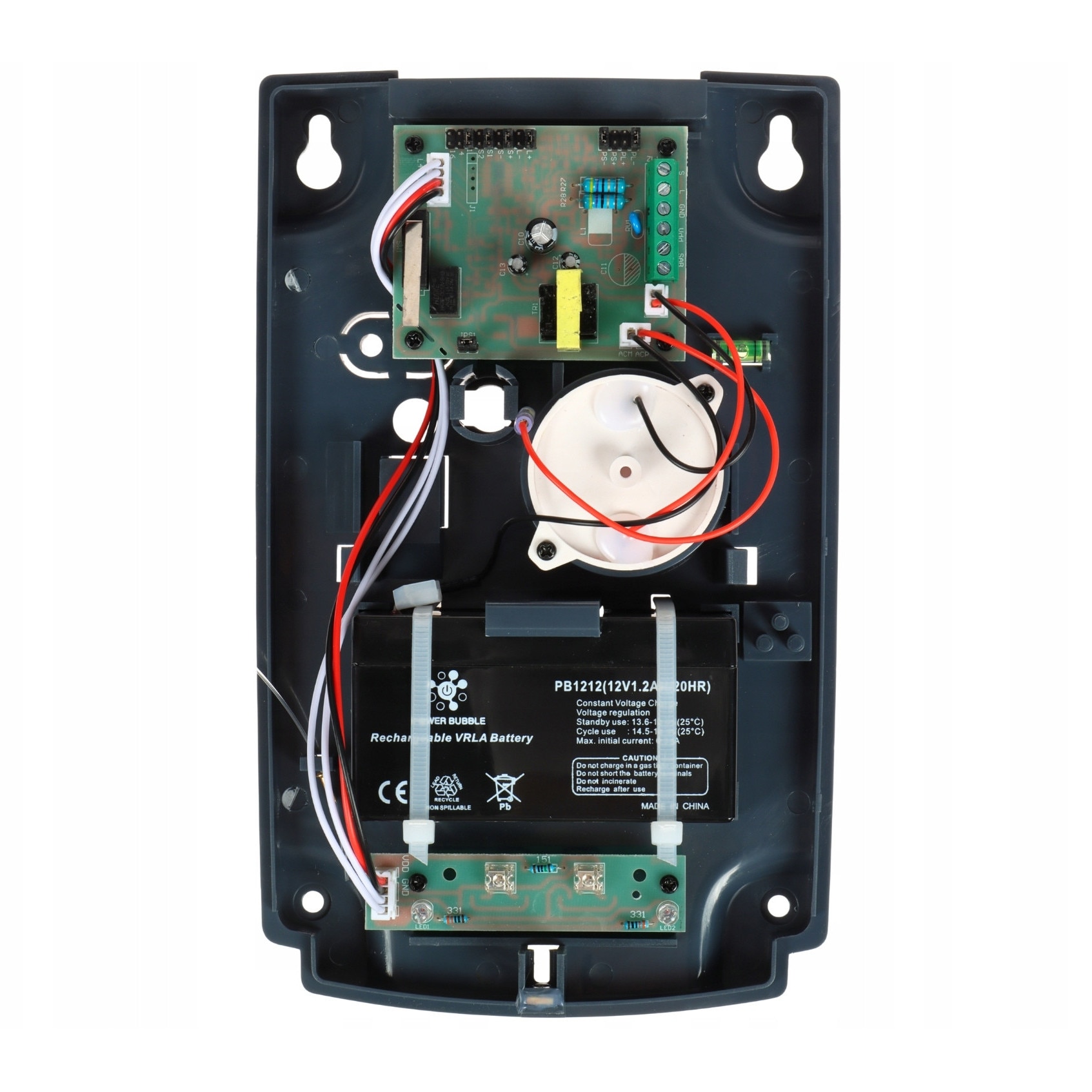 Boxa SYGNALIZATOR ZEWNETRZNY MR-100R/G, rosu/verde