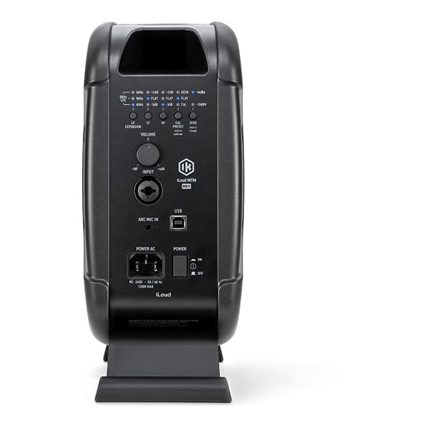 Boxa activa IK Multimedia iLoud MTM MKII, compacta, negru, 26.4x16x13cm