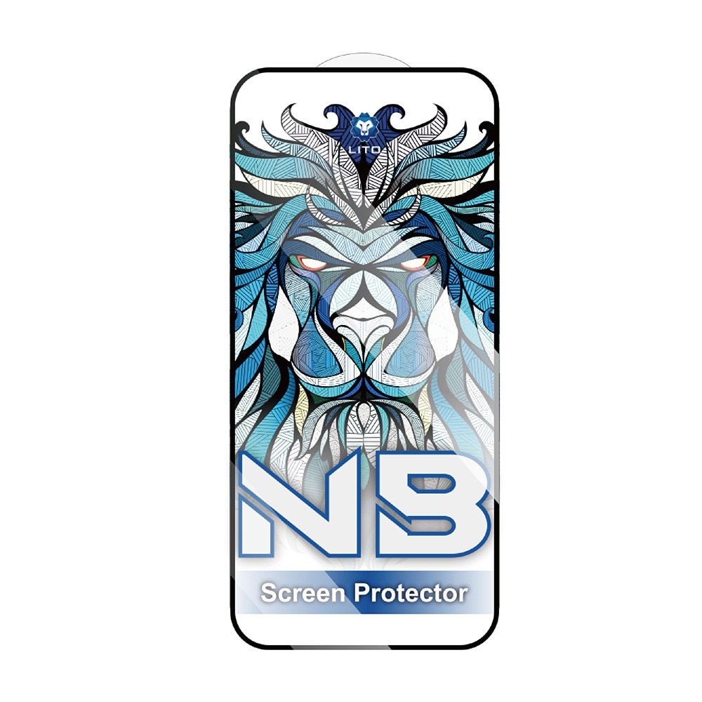 Folie pentru iPhone 17 Pro, NB Screen Protector, V61, Sticla securizata, Black