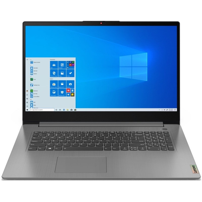 Laptop Lenovo IdeaPad 3, ecran 17.3 inch, cu procesor AMD Ryzen™ 7 5700U pana la 4.3GHz, 8 cores, 17.3", Full HD, IPS, 12GB DDR4, 1 TB SSD, AMD Radeon™ Graphics, No OS, Arctic Grey