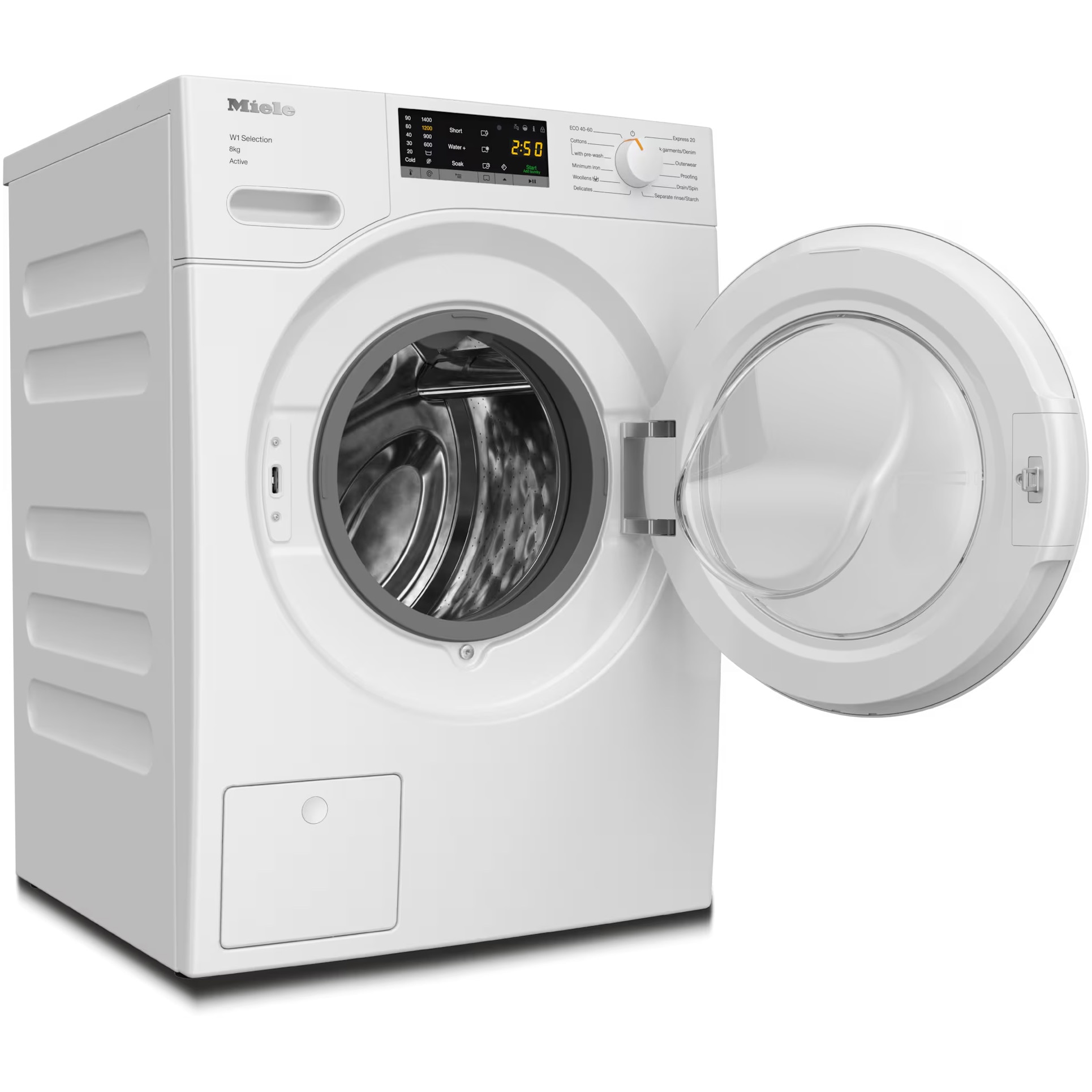 RESIGILAT: Masina de spalat rufe Miele WSA123 WCS, 8 kg , 1400 rpm, Clasa A, CapDosing, AddLoad, Alb