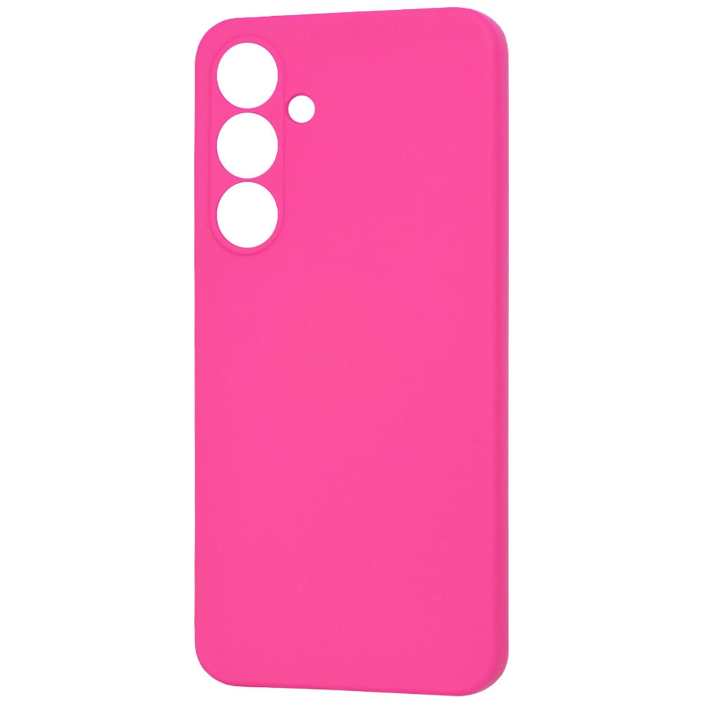 Husa pentru Samsung Galaxy S24, Magnetic Color Shield, Silicon, Interior de microfibra, Suprafata aderenta, Atasare magnetica, Compatibila incarcare wireless, Regular Fit, Antisoc, Roz aprins