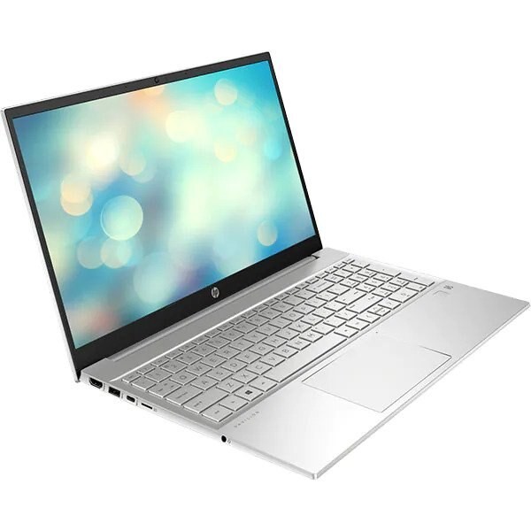Laptop HP Pavilion 15-eh0029nq, AMD Ryzen 3 4300U pana la 3.7 GHz, 15.6" Full HD, 8GB, SSD 512GB, AMD Radeon Graphics, Windows 10 Home, Alb
