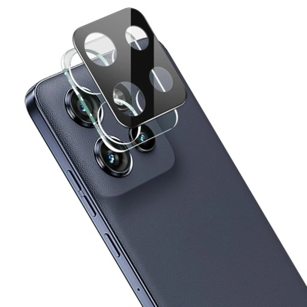 Folie Camera pentru Motorola Moto G86, D40, Sticla securizata, Black