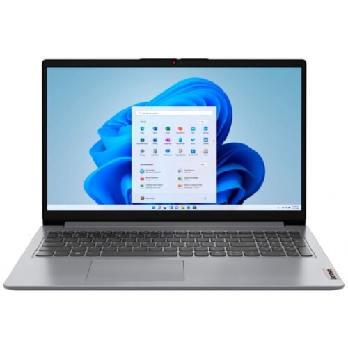 Laptop Lenovo IdeaPad 1, 15.6" Full HD, AMD Ryzen™ 3 7320U pana la 4.1 GHz, 8 GB RAM LPDDR5 5500, 512 GB SSD, AMD Radeon 610M, Free Dos, Cloud Grey 512 GB