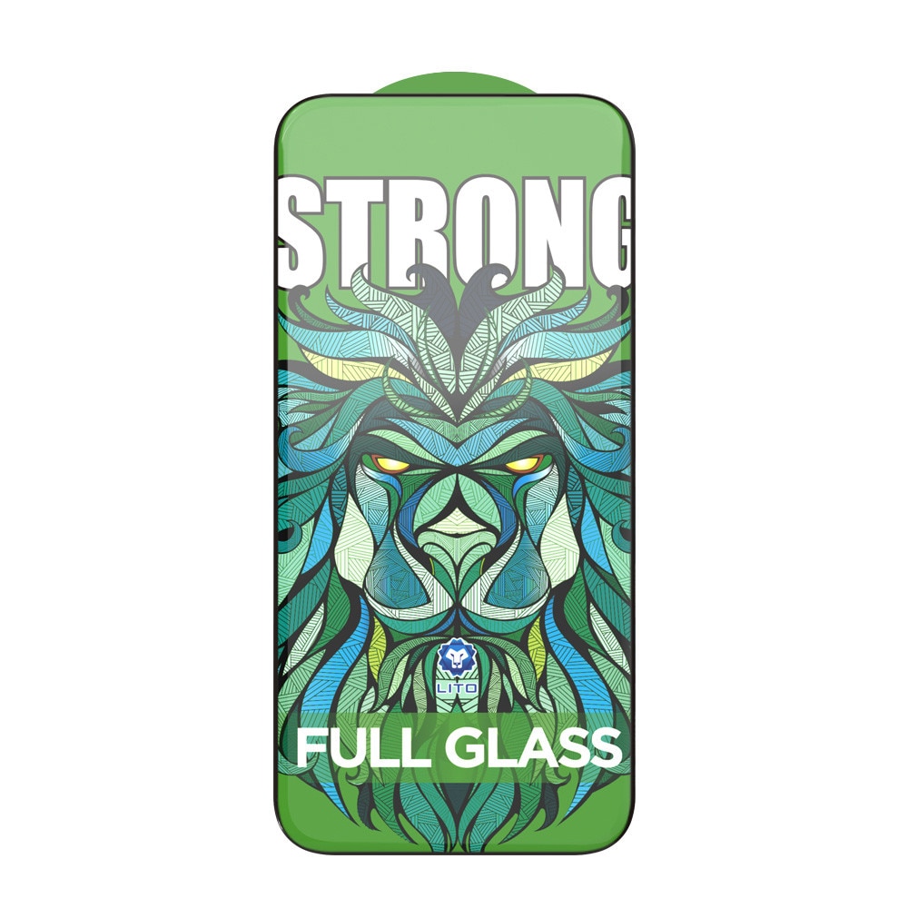 Folie pentru iPhone 17 Pro, D+ Max Strong, V82, Sticla securizata, Black
