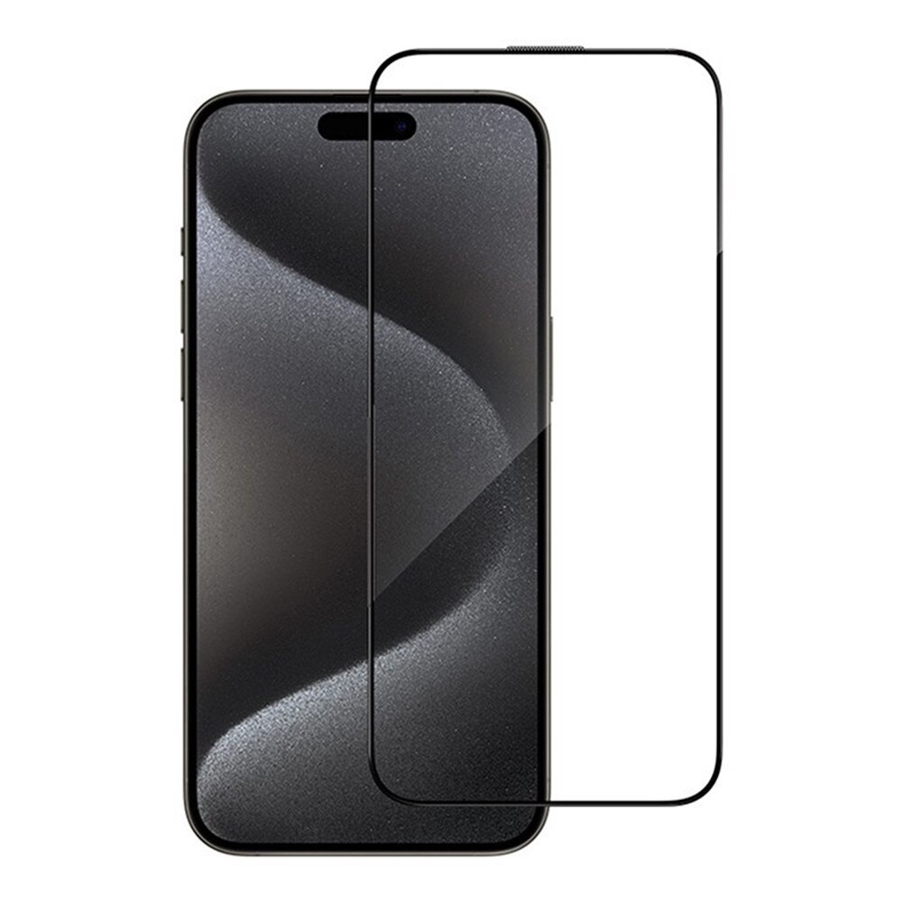 Folie pentru iPhone 14 Pro Max, J42, Sticla securizata, Black