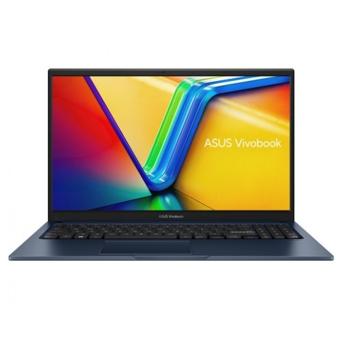 Laptop ASUS VivoBook 15, 15.6" Full HD, Intel® Core™ i5 1235U pana la 4.4 GHz, 10 cores, 16 GB DDR4, 1 TB SSD, Intel Iris Xᵉ Graphics, no os, Quiet Blue, DDR4