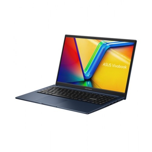 Laptop ASUS VivoBook 15, 15.6" Full HD, Intel® Core™ i5 1235U pana la 4.4 GHz, 10 cores, 16 GB DDR4, 1 TB SSD, Intel Iris Xᵉ Graphics, no os, Quiet Blue, DDR4