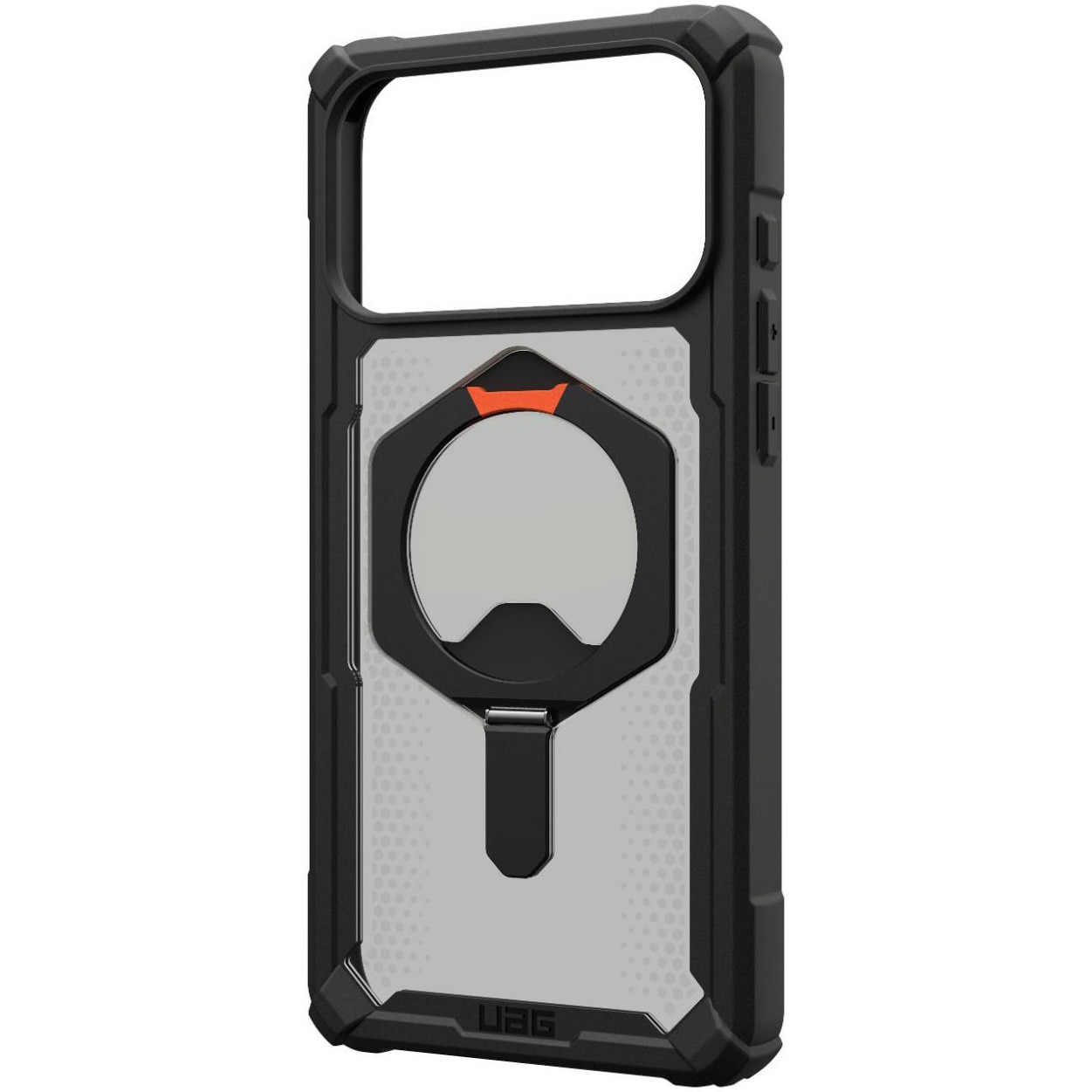 Husa de protectie UAG Plasma XTE MagSafe pentru iPhone 17 Pro Max, Black/Pop Orange