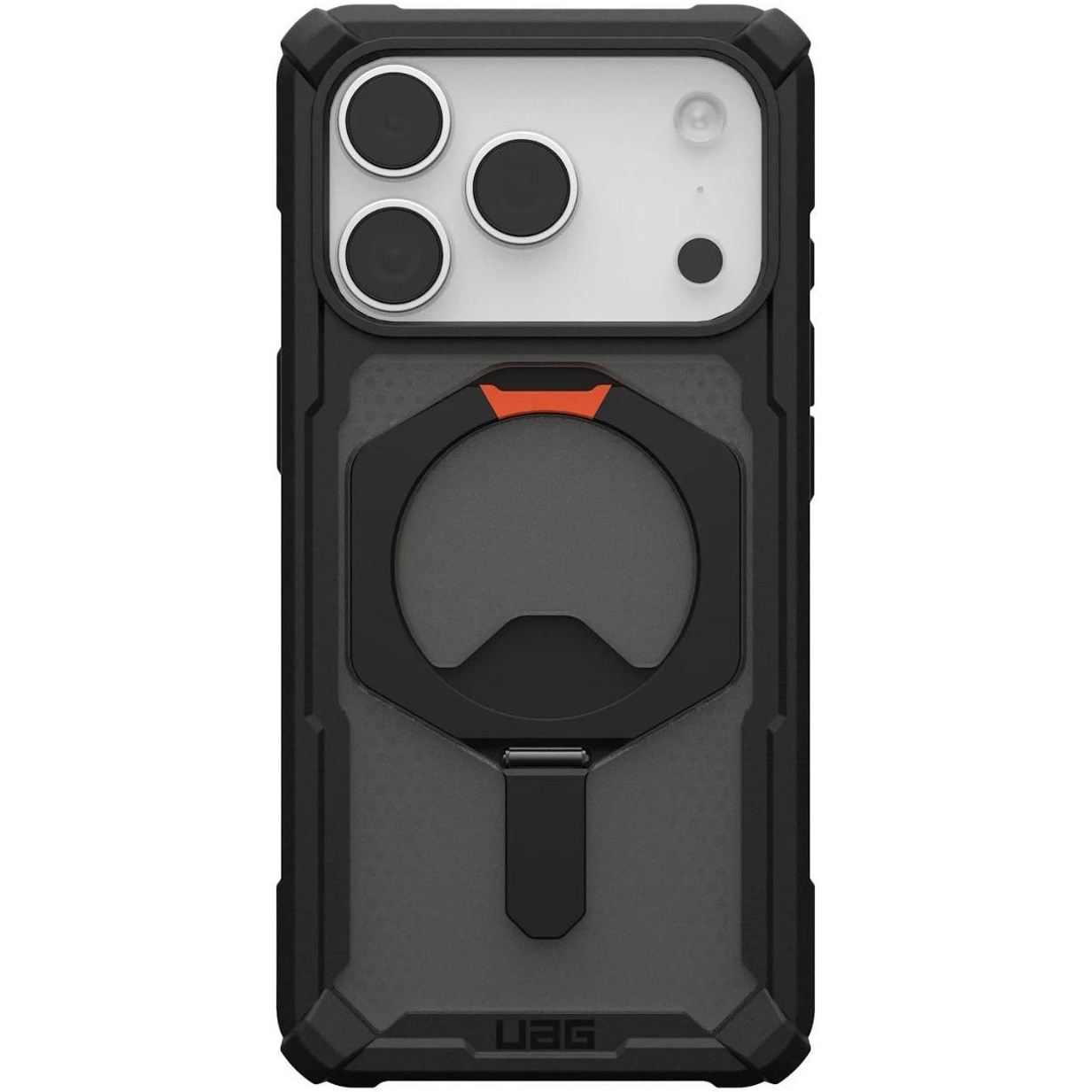 Husa de protectie UAG Plasma XTE MagSafe pentru iPhone 17 Pro Max, Black/Pop Orange