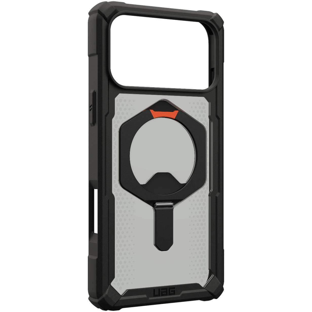Husa de protectie UAG Plasma XTE MagSafe pentru iPhone 17 Pro Max, Black/Pop Orange