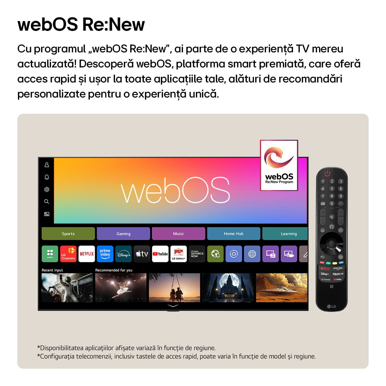 Televizor QNED Mini LED LG 139 cm 55" 55QNED8EB3B, Ultra HD 4K, Smart TV, WiFi, CI