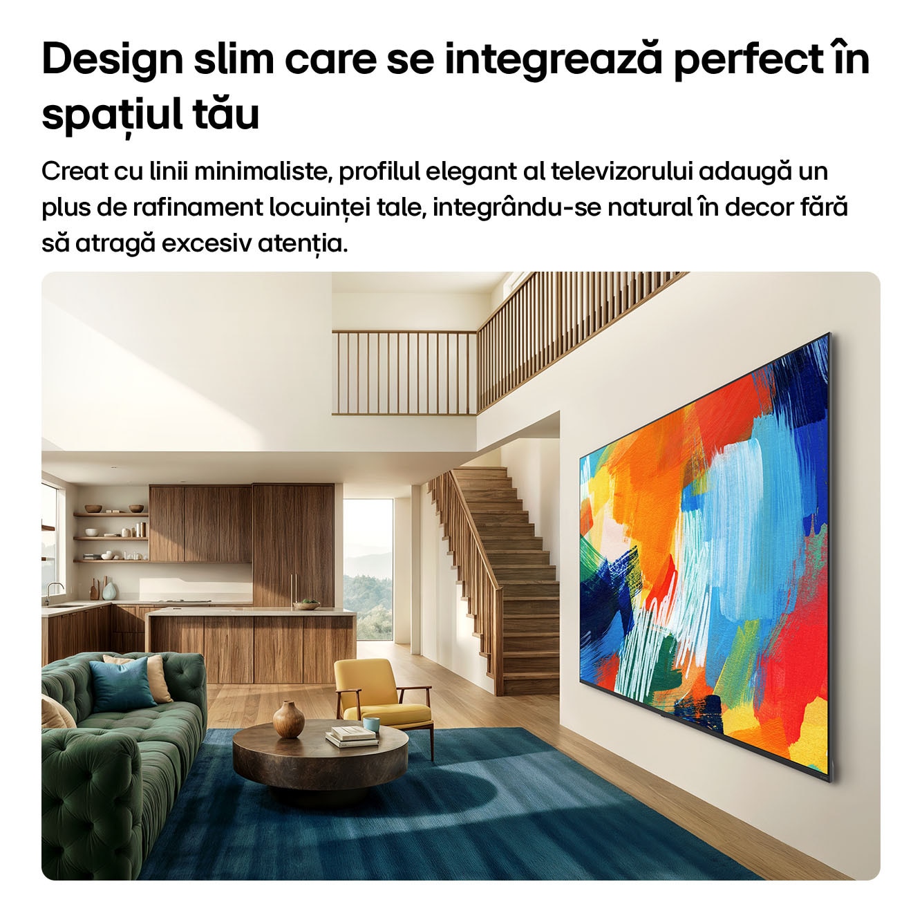 Televizor QNED Mini LED LG 139 cm 55" 55QNED8EB3B, Ultra HD 4K, Smart TV, WiFi, CI