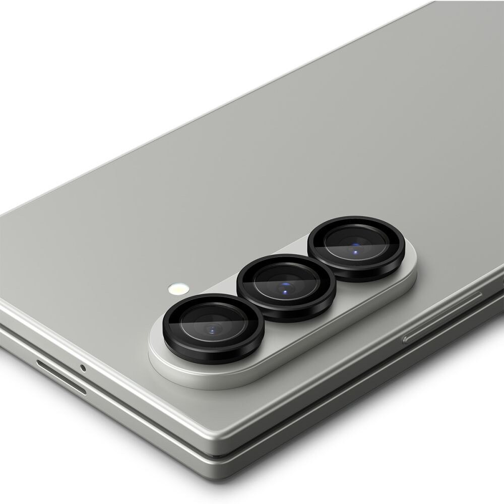 Folie Camera pentru Samsung Galaxy Z Fold7 set 2, Glas.tR Optik EZ Fit Pro HD, R52, Sticla securizata, Black