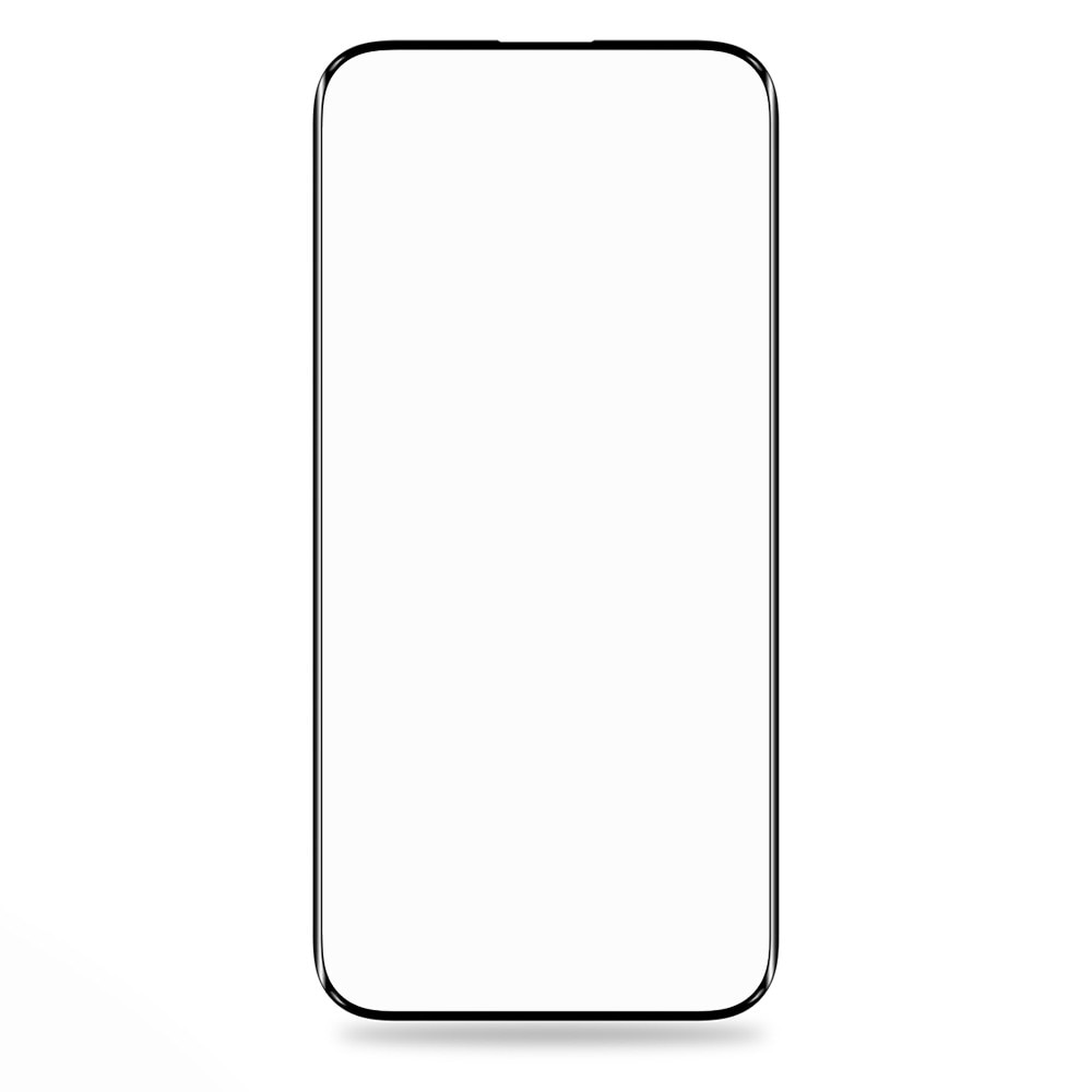 Folie pentru iPhone XR set 5, 2.5D Silk Full Cover HD Glass, W22, Sticla securizata, Black