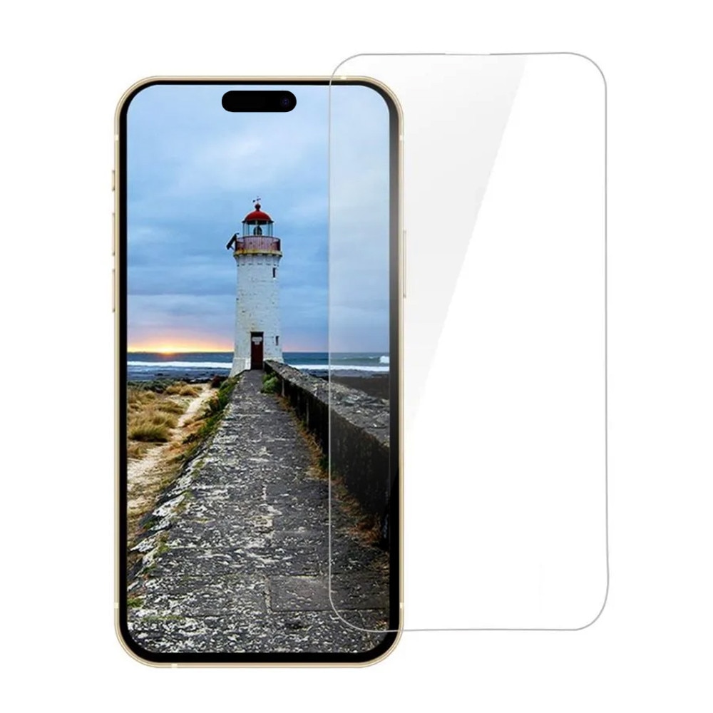 Folie pentru iPhone 16 Pro set 10, 3D 1X Reinforced Curved Screen Protector, W69, Sticla securizata, Clear