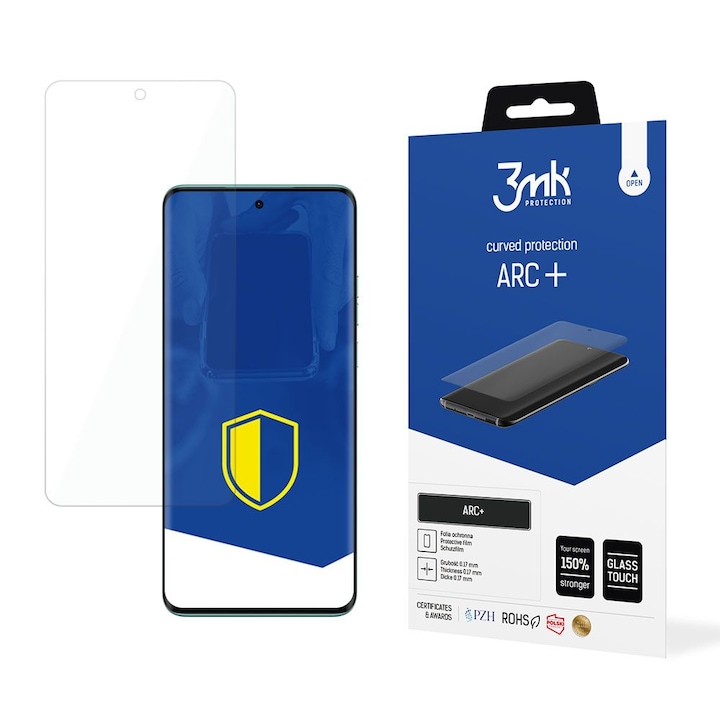 Folie pentru Oppo A5 Pro 4G/A5 Pro 5G, ARC+ Protective Film, R45, Sticla, Clear