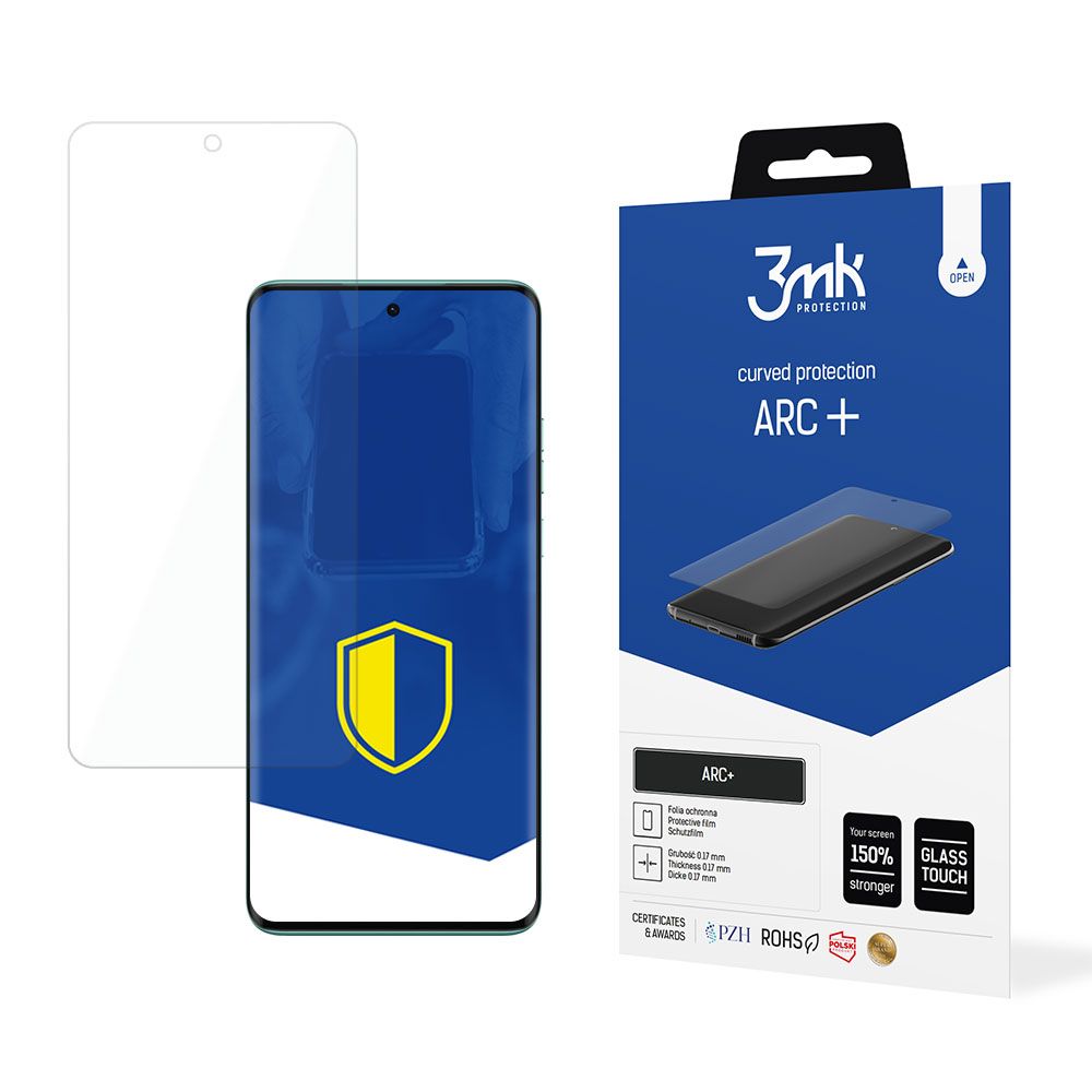 Folie pentru Oppo A5 Pro 4G/A5 Pro 5G, ARC+ Protective Film, R45, Sticla, Clear