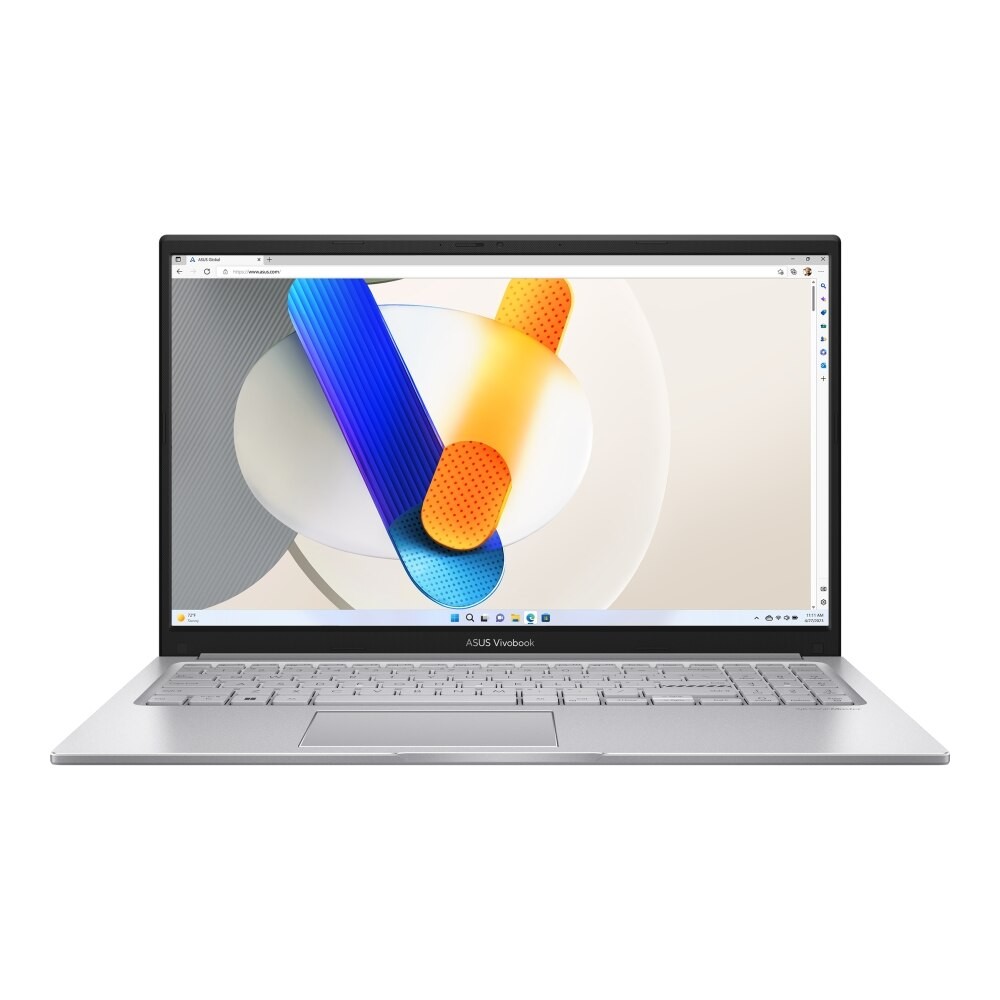 Laptop Asus Vivobook 15 X1504ZA, 15.6", Intel Core i3-1215U (6-core), Intel UHD Graphics, 8GB DDR4, argintiu