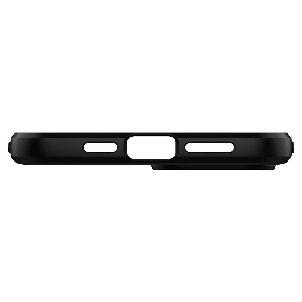 Husa de protectie Spigen Rugged Armor compatibil cu Iphone 12 / 12 Pro, Matte Black