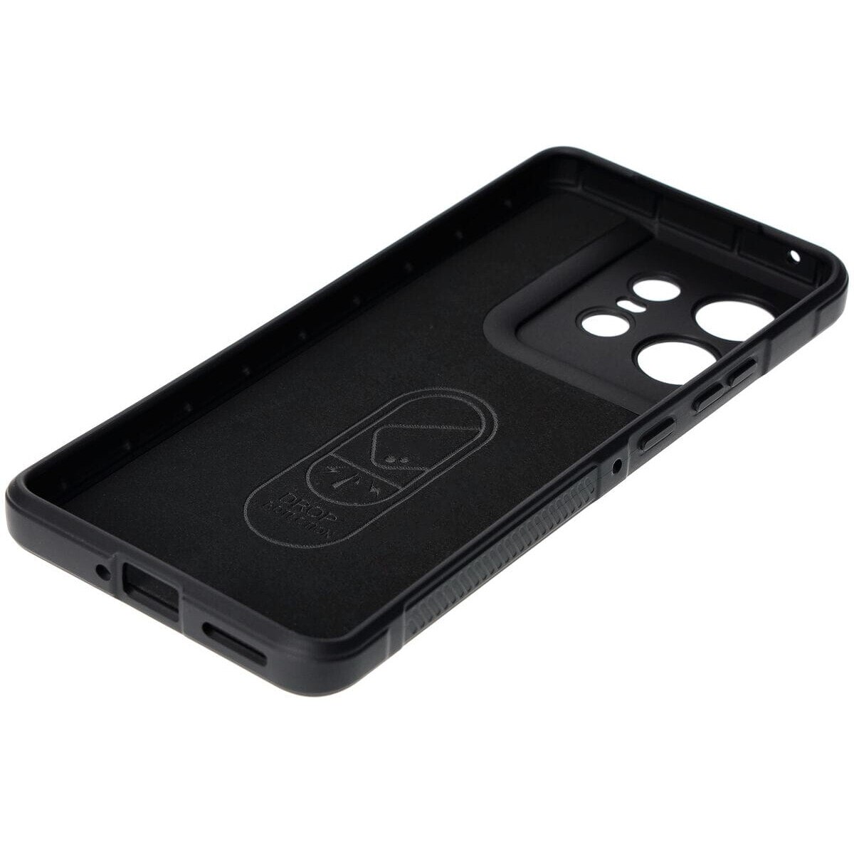 Carcasa Bizon Case Tur pentru Motorola Edge 50 Pro, negru