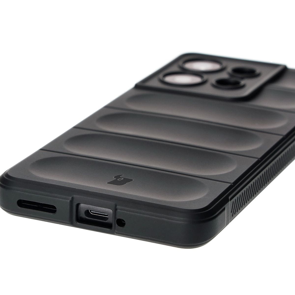 Carcasa Bizon Case Tur pentru Motorola Edge 50 Pro, negru