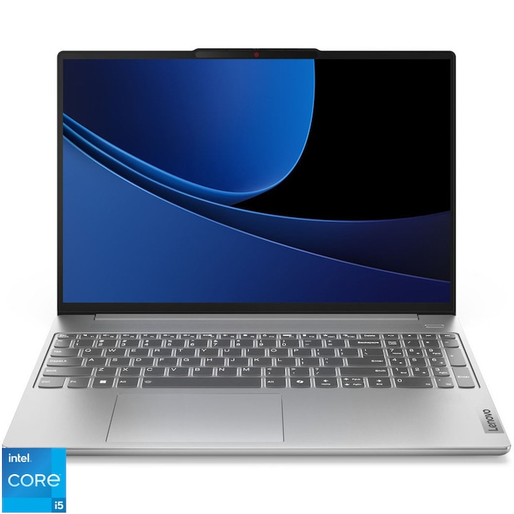 Laptop Lenovo IdeaPad Slim 5 15IRH9 cu procesor Intel® Core™ i5-13420H pana la 4.6GHz, 15.3", WUXGA, IPS, 24GB LPDDR5x, 512 GB SSD, Intel® UHD Graphics, No OS, Cloud Grey