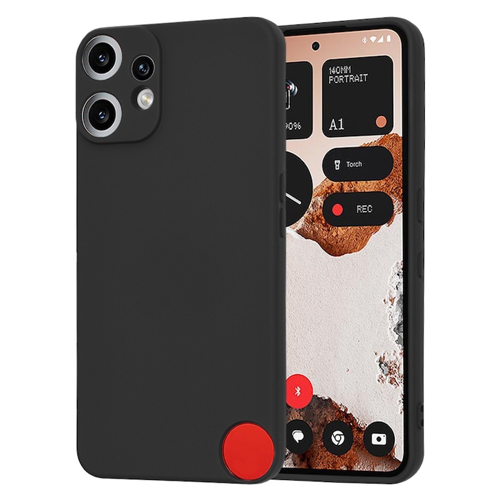 Husa Techsuit Nothing CMF Phone 2 Pro SoftFlex Negru