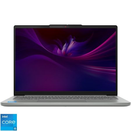 Laptop Lenovo IdeaPad Slim 5 14IRH10 cu procesor Intel® Core™ i5-13420H pana la 4.6GHz, 14" WUXGA, IPS, 32GB DDR5, 1 TB SSD, Intel® UHD Graphics, No OS, Luna Grey