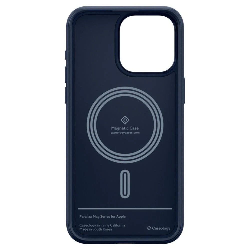 Carcasa Caseology Parallax MagSafe compatibila cu iPhone 15 Pro Max Blue